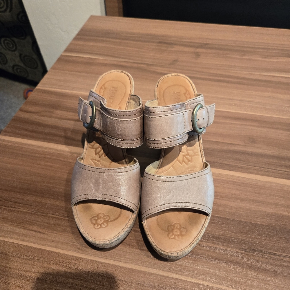 Born platform sandals